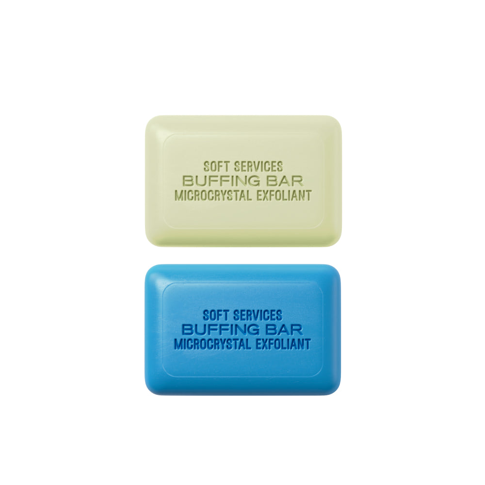 Mini Original Buffing Bar (1.5oz), Mini Green Banana Buffing Bar (1.5oz)